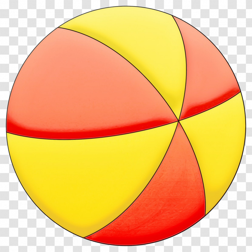 Sphere Volleyball Ball Red Meter Transparent PNG