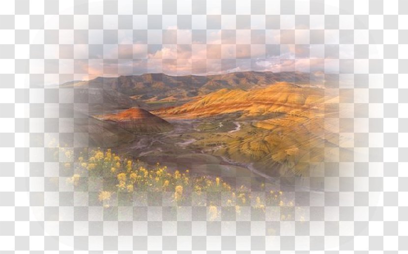 Rostos De Mulher Painted Hills Landscape - Water - Tube Fundos Paisagens Transparent PNG