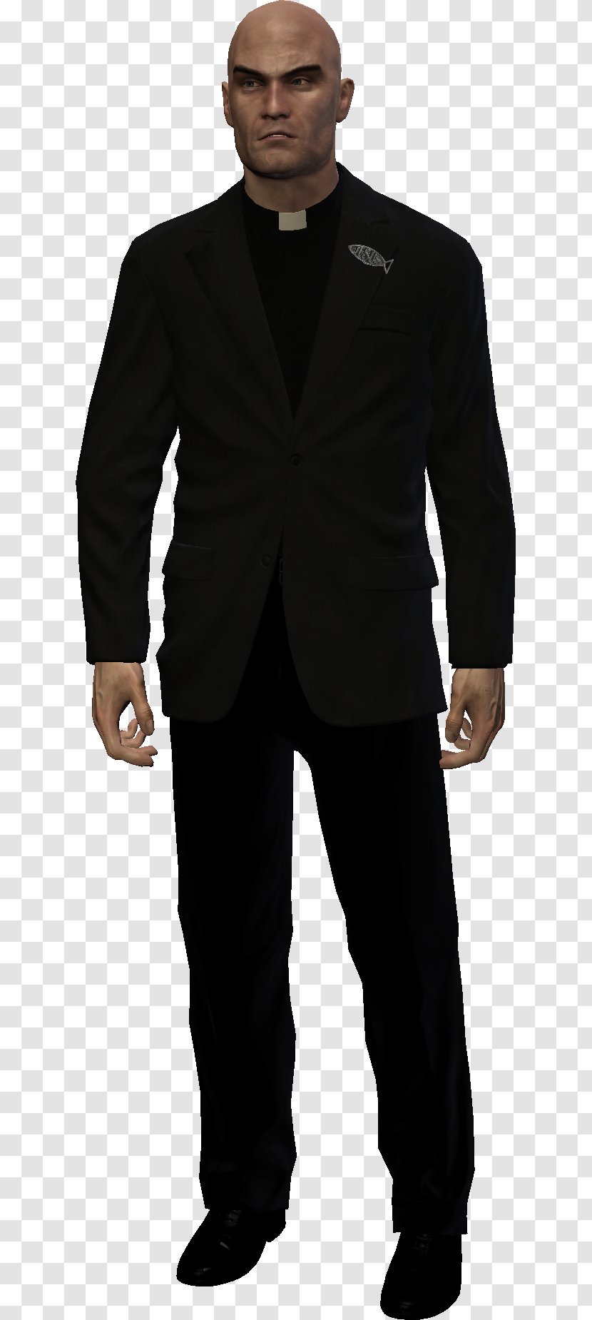 Hitman: Agent 47 Suit Robe - Businessperson - Priest Transparent PNG