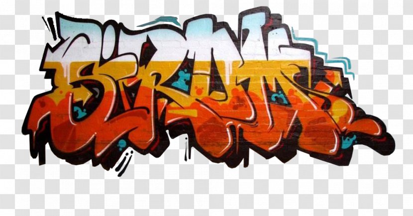 Graffiti Street Art Wall Hip Hop - Brand - Colorful On The Transparent PNG