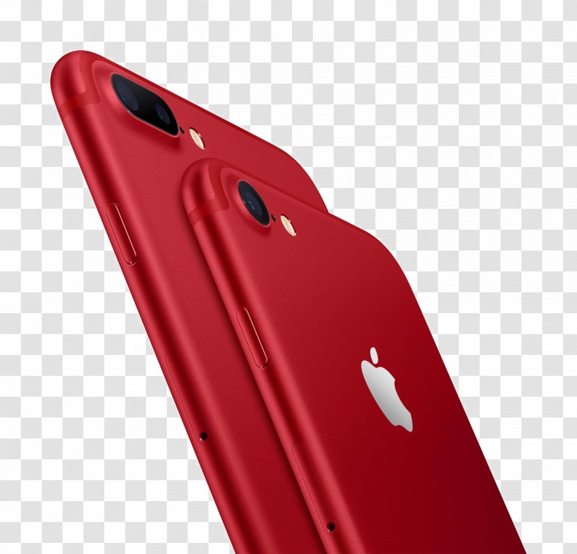 IPhone 6S SE 7 Plus Product Red Apple - Mobile Phone Accessories Transparent PNG