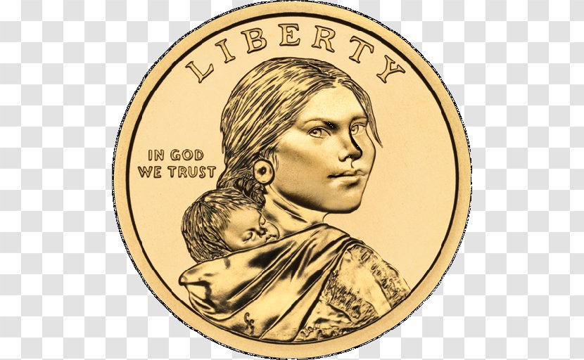 Sacagawea Dollar Coin United States Mint - Uncirculated Transparent PNG