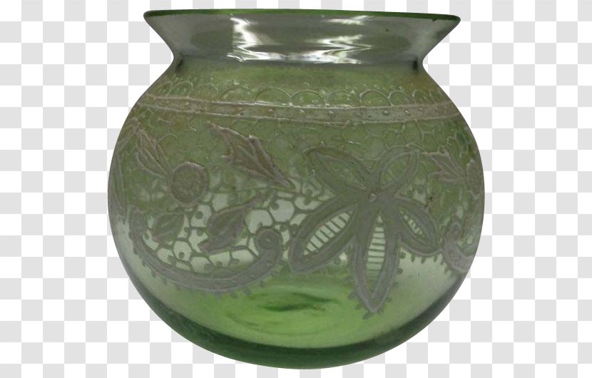 Ceramic Glass Vase Artifact Pottery - Hand-painted Lace Transparent PNG