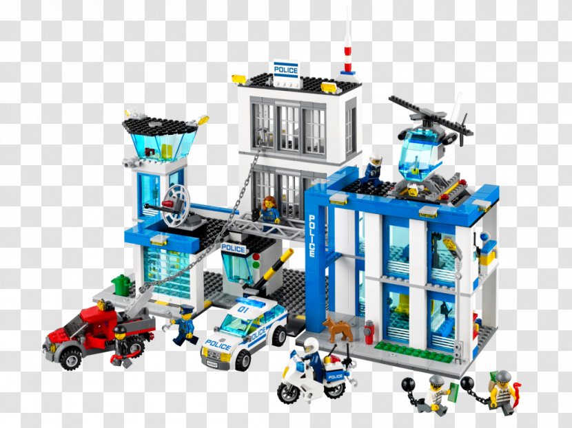 Amazon.com Lego City LEGO 60047 Police Station 60141 - Toy Transparent PNG