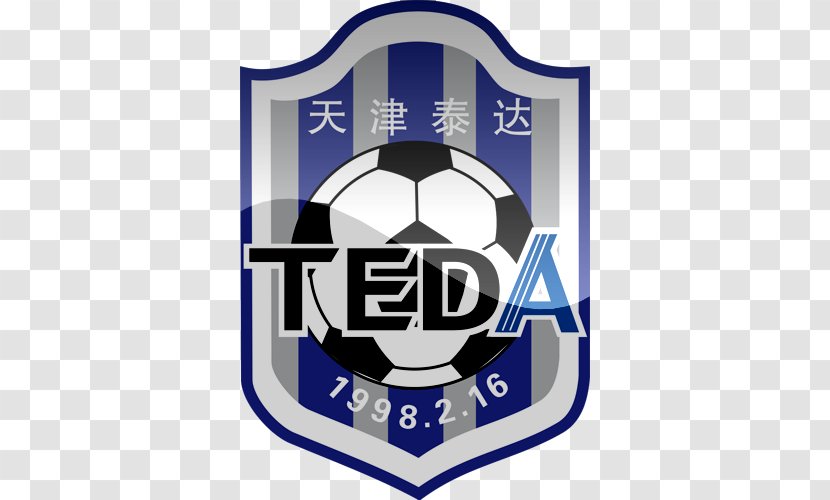 Tianjin TEDA F.C. Chinese Super League Economic-Technological Development Area Jiangsu Suning - Logo - Football Transparent PNG