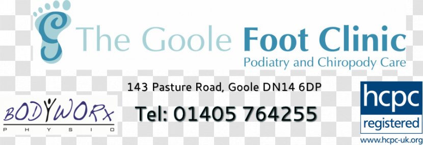 Podiatrist The Goole Foot Clinic - General Practitioner - Podiatry And Chiropody Care Logo Brand OrganizationChiropody Session Transparent PNG