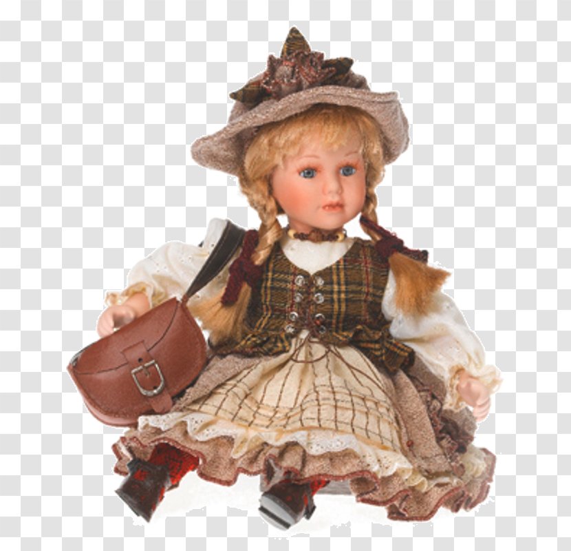 Doll Porcelain Tracht Figurine Folk Costume - Frame Transparent PNG