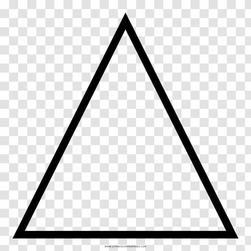 Equilateral Triangle Right - Triangular Shape Transparent PNG