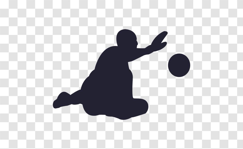 Goalkeeper Silhouette Football - Goal Transparent PNG