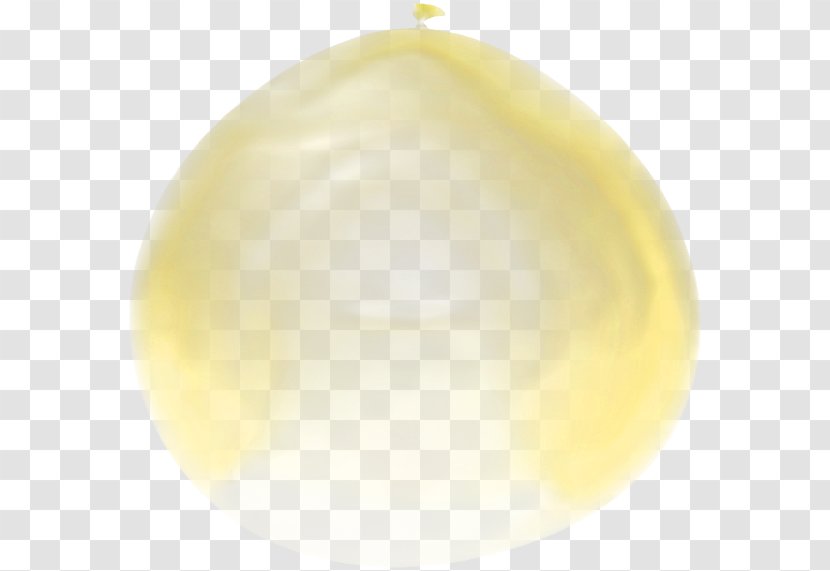 Yellow Lighting - Orange Balloon Transparent PNG