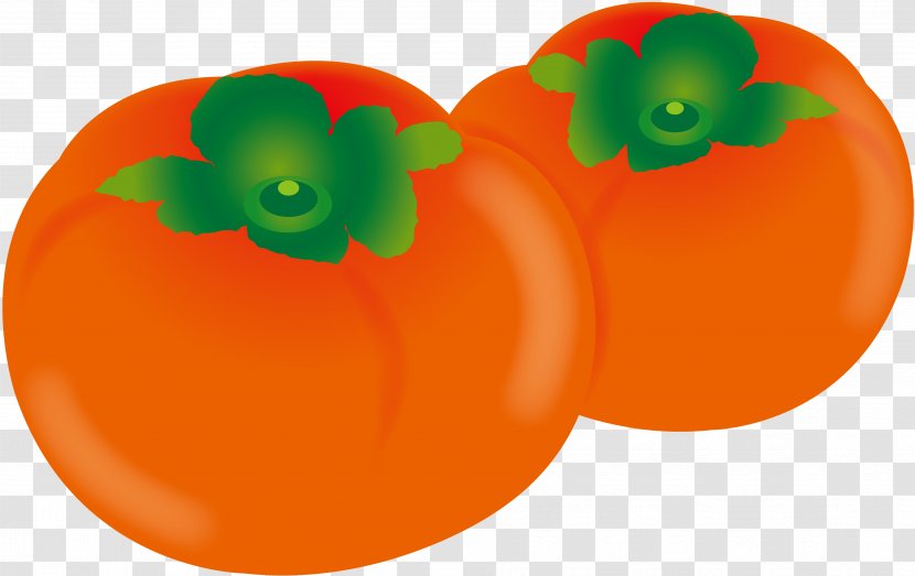 Copyright-free Illustration Fruit Japanese Persimmon Public Domain - Tomato - Copyright Transparent PNG