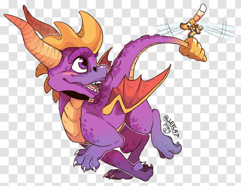 Spyro Reignited Trilogy Spyro: Year Of The Dragon 2: Ripto's Rage! Enter Dragonfly - Art Transparent PNG