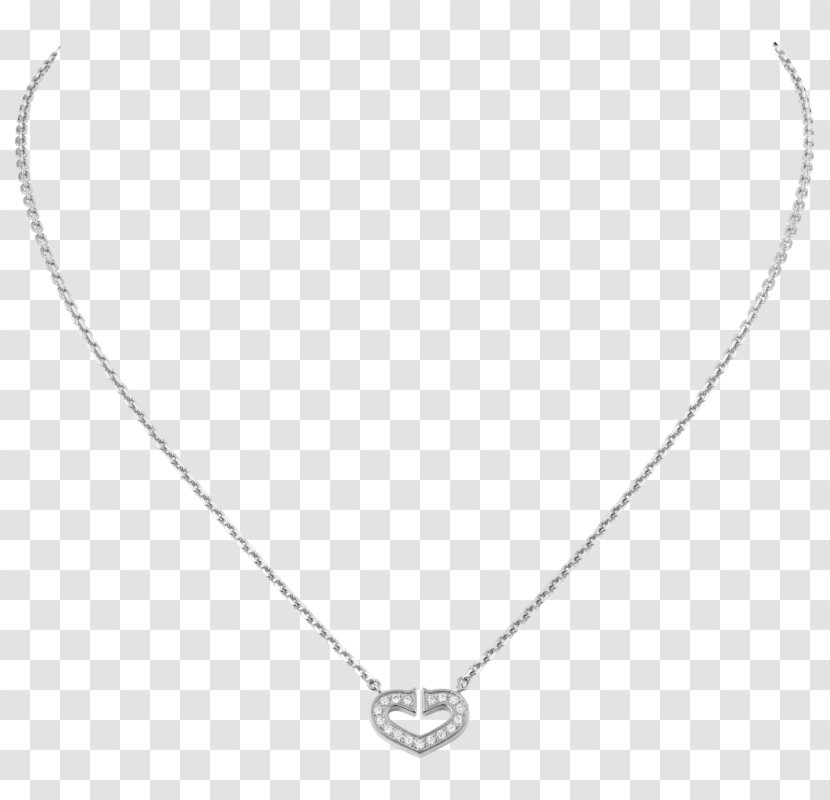 Locket Necklace Body Jewellery Chain Silver - Pendant Transparent PNG