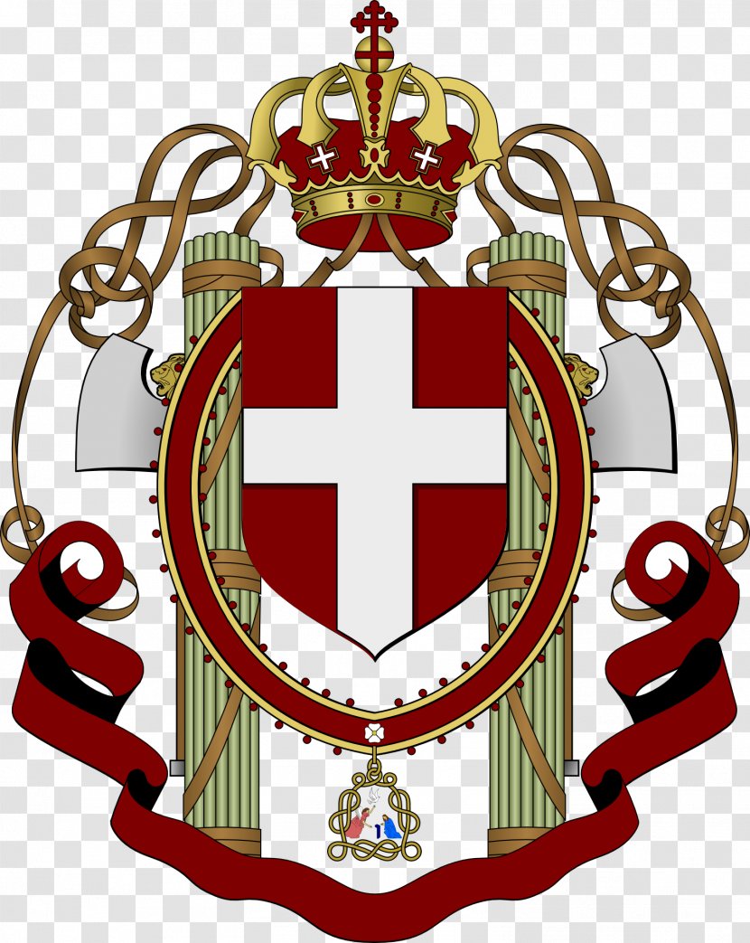 Kingdom Of Italy Emblem Coat Arms - Church Transparent PNG