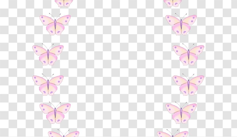 Butterfly Pink Moths And Butterflies Insect Heart - Pollinator Transparent PNG