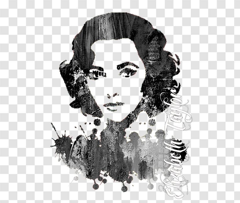 Elizabeth Taylor Painting Visual Arts - India Ink Transparent PNG