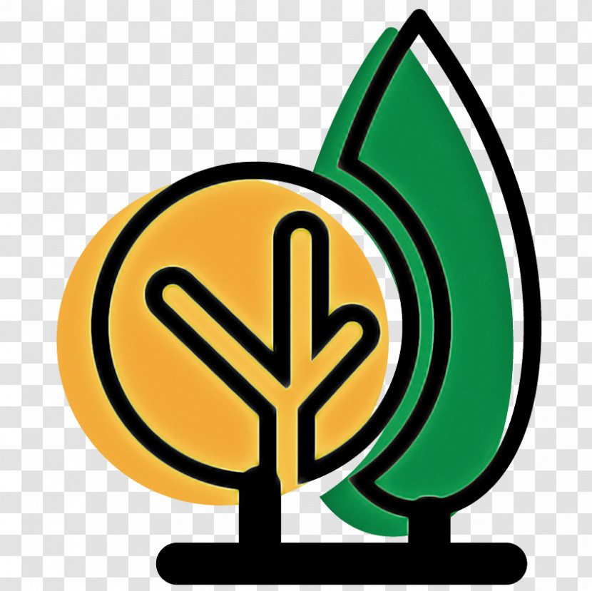 Green Line Meter Symbol Signage Transparent PNG
