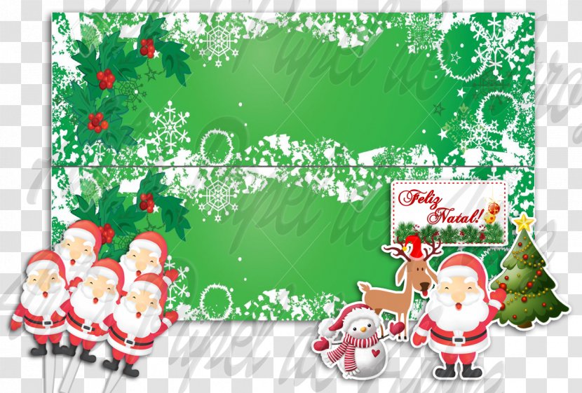 Christmas Tree Santa Claus Ornament Fir - Holiday Transparent PNG
