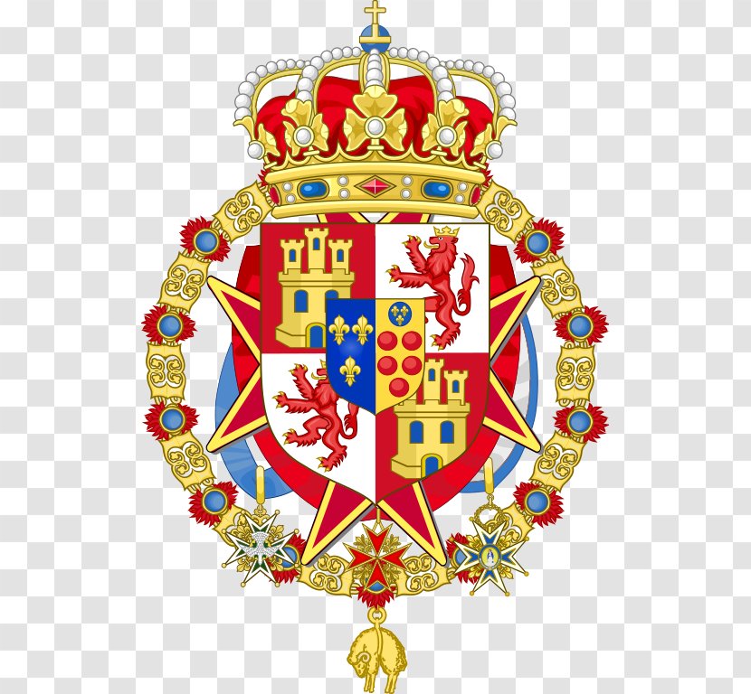 Kingdom Of The Two Sicilies Spain House Bourbon-Two Naples - Crest - Philip V Transparent PNG