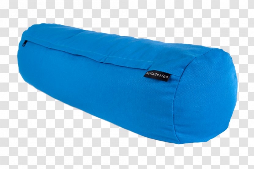 Bolster Aeromat Foam Roller Yoga Towel Exercise - Blue - Azure Transparent PNG