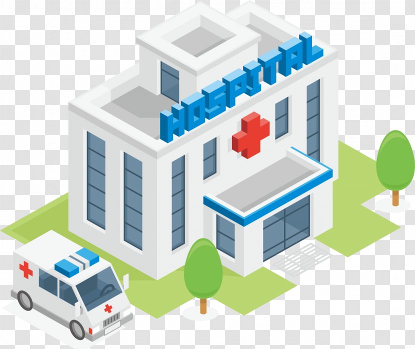 Hospital Clip Art - House - Ambulance Element Transparent PNG