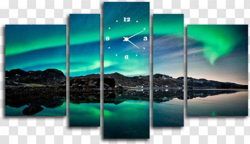 Clock Painting Internet Time Canvas - Modern Art Transparent PNG