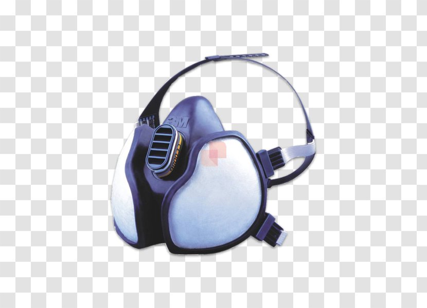 Respirator 3M Vapor Personal Protective Equipment Dust Mask - Headphones - Technology Transparent PNG