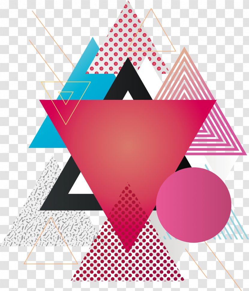 Triangle Euclidean Vector Line - Decorative Arts - Decoration Transparent PNG