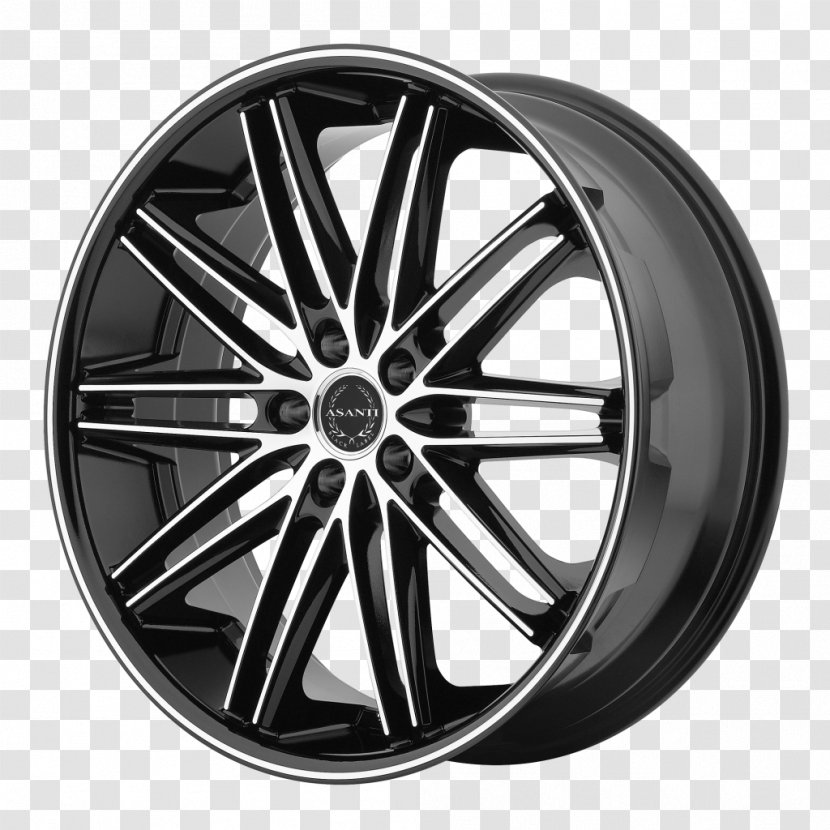 Alloy Wheel Asanti Black Wheels Tire Rim Transparent PNG