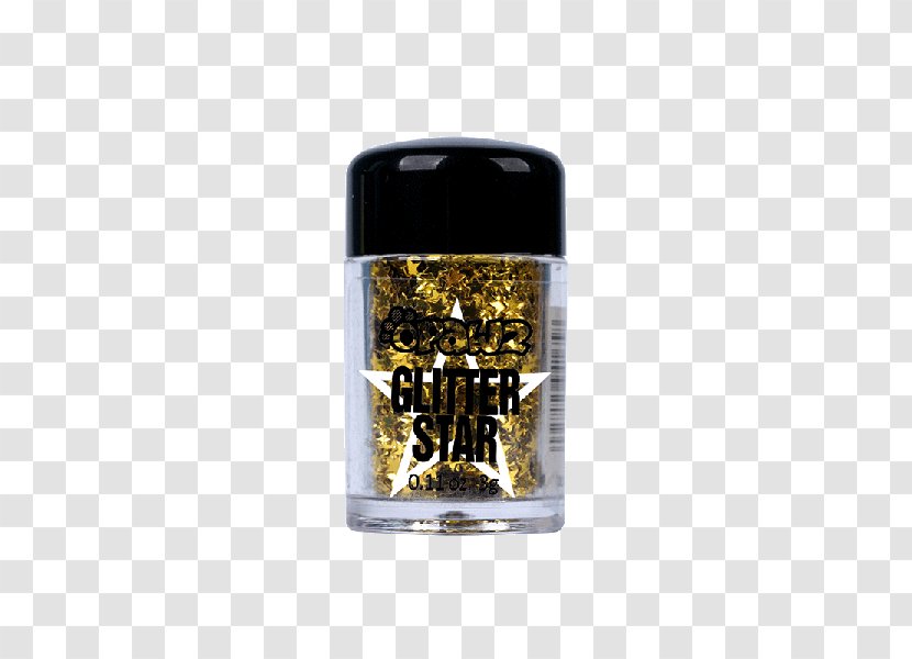 Gold Liquid Glitter Powder Dog - Color Transparent PNG