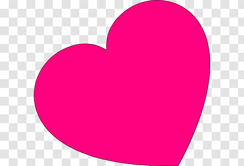 Heart Free Clip Art - Cartoon - Pink Love Transparent PNG