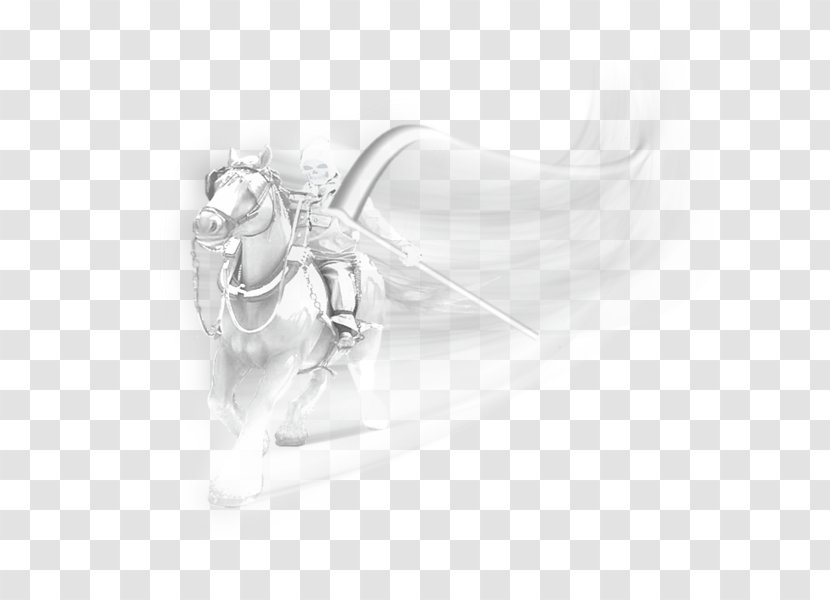 Death Wedding Invitation Horse Silver - Halloween - Boundary Transparent PNG