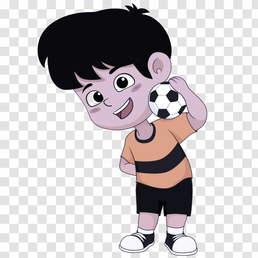 Boy Football Soccer Transparent PNG