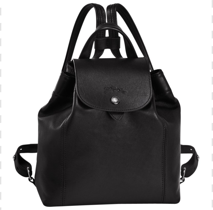Longchamp Pliage Bag Backpack Leather - Baggage Transparent PNG
