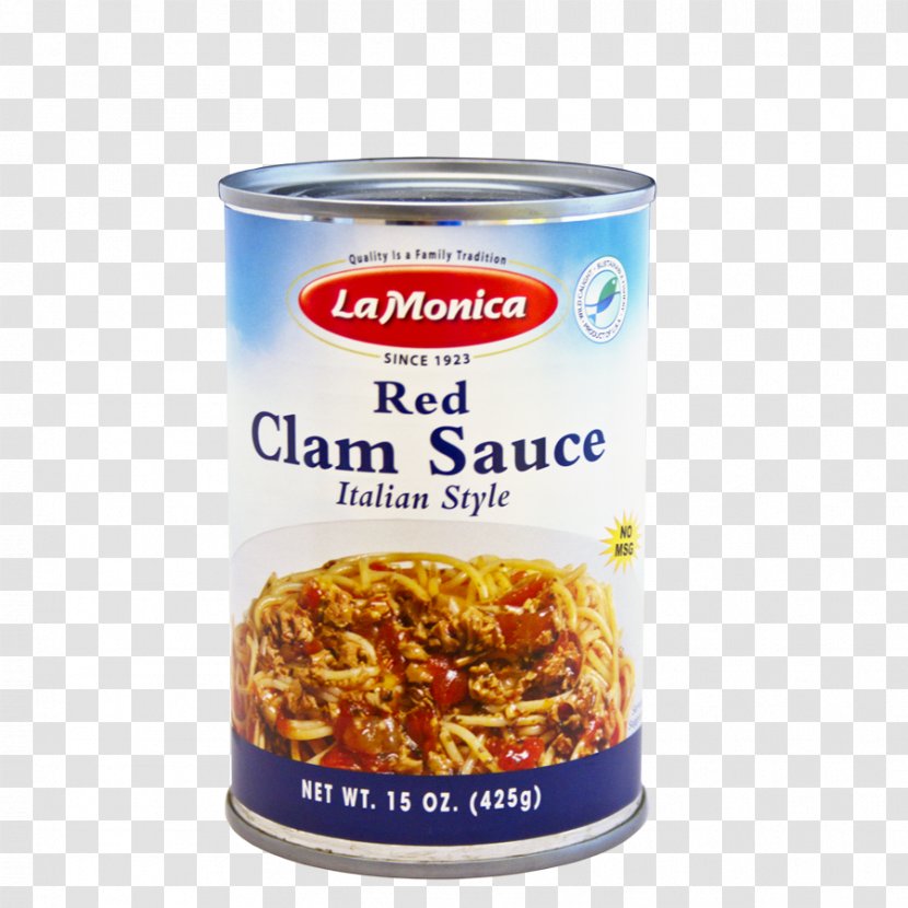Clam Sauce Recipe Italian Cuisine - Vegetarian Food - Red Transparent PNG
