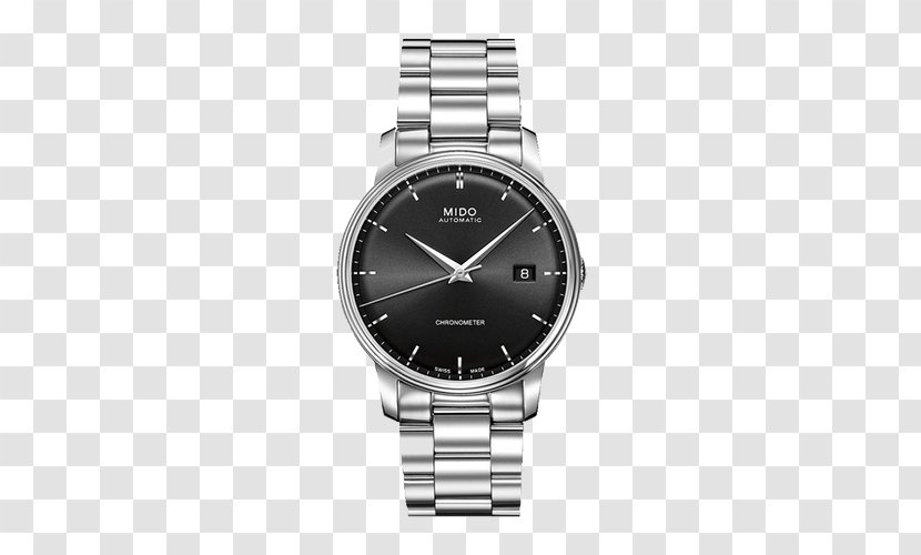 Mido Chronometer Watch Clock Bracelet - Luxury Goods - Baroncelli Watches Transparent PNG