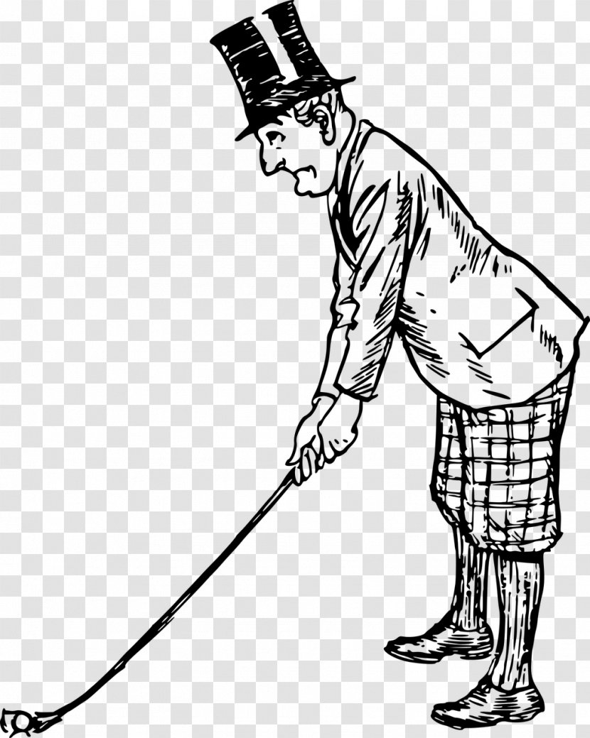 Golfer Golf Course Balls Clubs - Uniform Transparent PNG