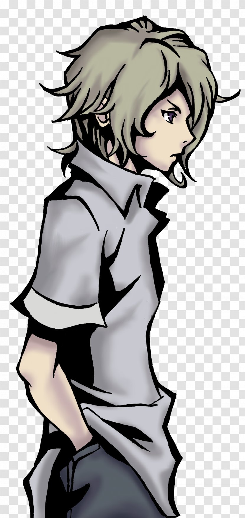 The World Ends With You DeviantArt Fan Art - Flower - Watercolor Transparent PNG
