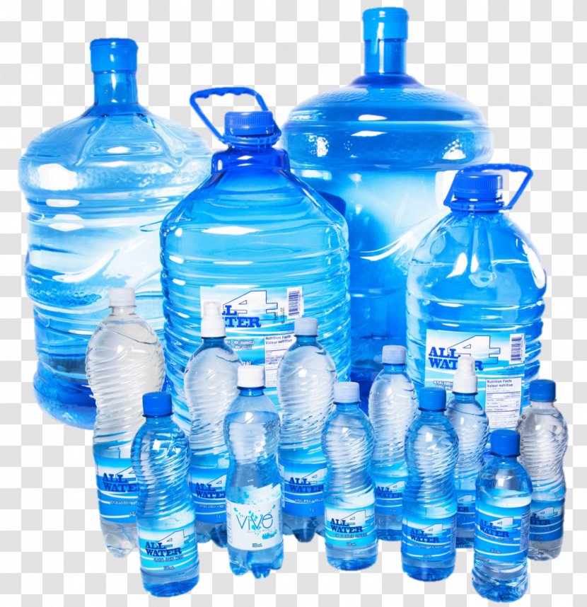 Distilled Water Bottled Bottles - Resources - Mineral Transparent PNG