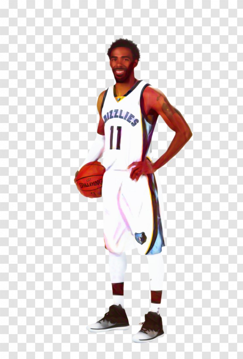 Basketball Cartoon - Mike Conley - Ball Game Costume Transparent PNG