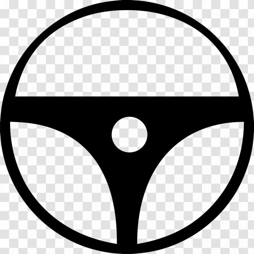 Car Motor Vehicle Steering Wheels Clip Art - Monochrome - Wheel Transparent PNG