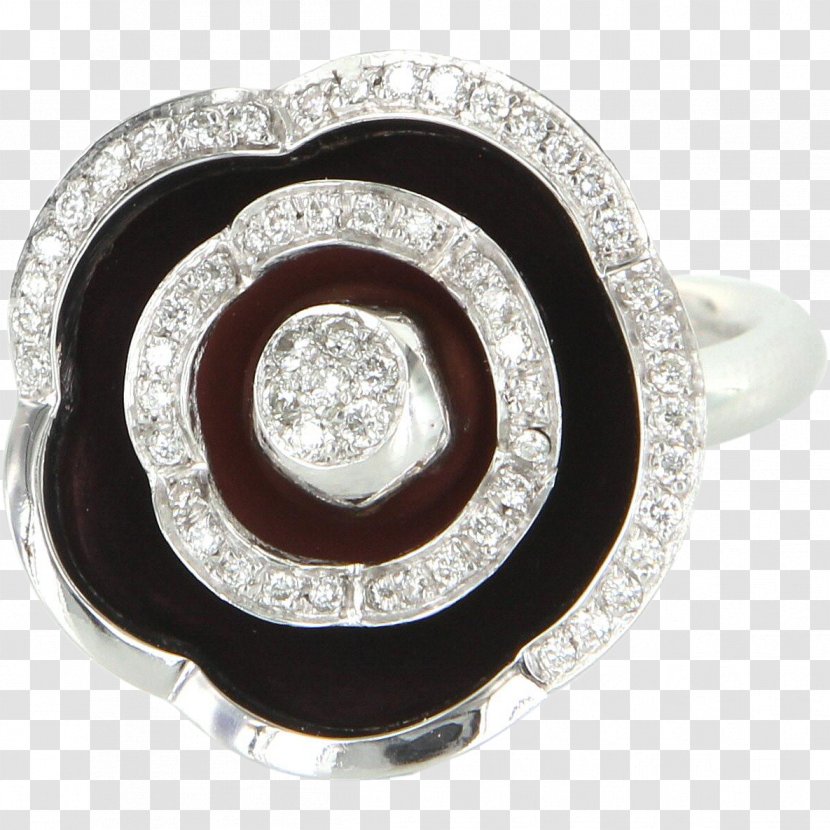 Jewellery Ring Vitreous Enamel Diamond Gold - Flower Transparent PNG