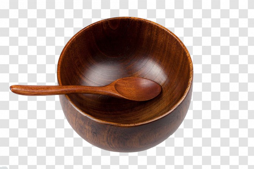 Wooden Spoon Bowl - Cutlery - Bowls And Transparent PNG