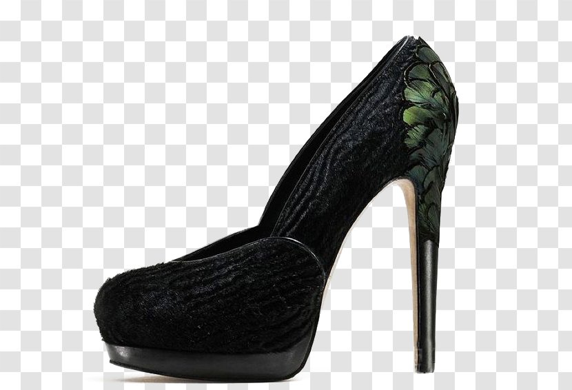 Shoe High-heeled Footwear Absatz Fashion Accessory Designer - Sandal - Noble Black High Heels Transparent PNG