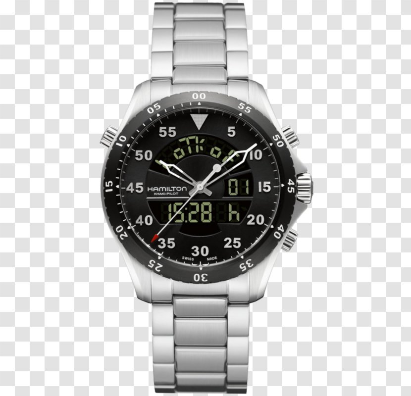 Hamilton Watch Company Quartz Clock Timer 0506147919 - Chronograph Transparent PNG