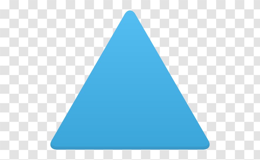 Blue Triangle Sky Aqua Azure - Parallelogram Transparent PNG