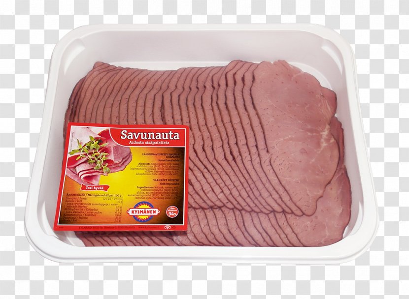 Kylmäsavustus Processed Meat Back Bacon Animal Fat - Flower Transparent PNG