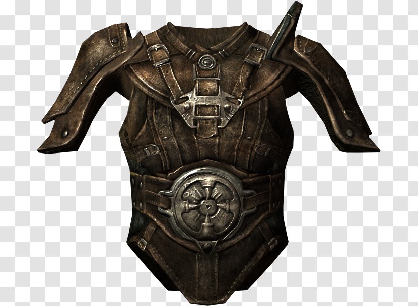 The Elder Scrolls V: Skyrim – Dragonborn Body Armor Armour Leather Breastplate - Ancient Weapons Transparent PNG