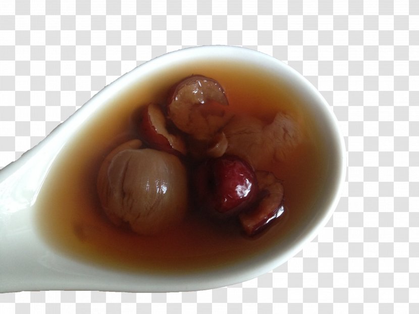Dish Recipe Cuisine - Red Dates Longan Soup Water Transparent PNG