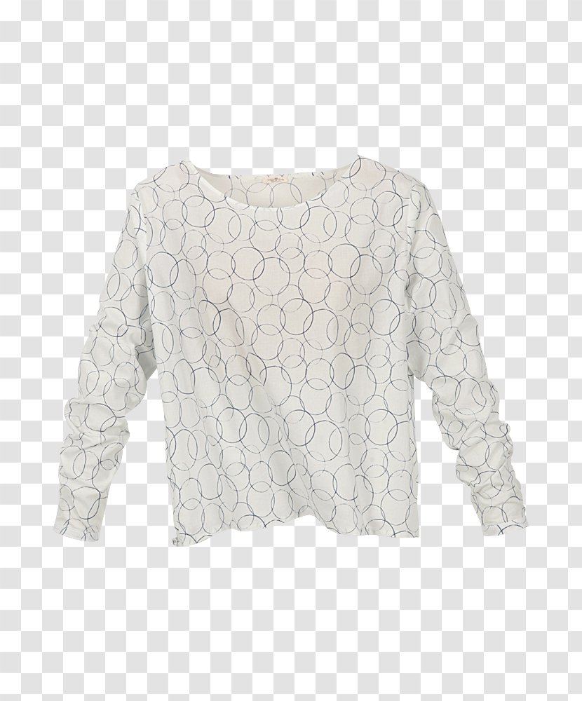 Blouse Long-sleeved T-shirt Sweater - Neck Transparent PNG